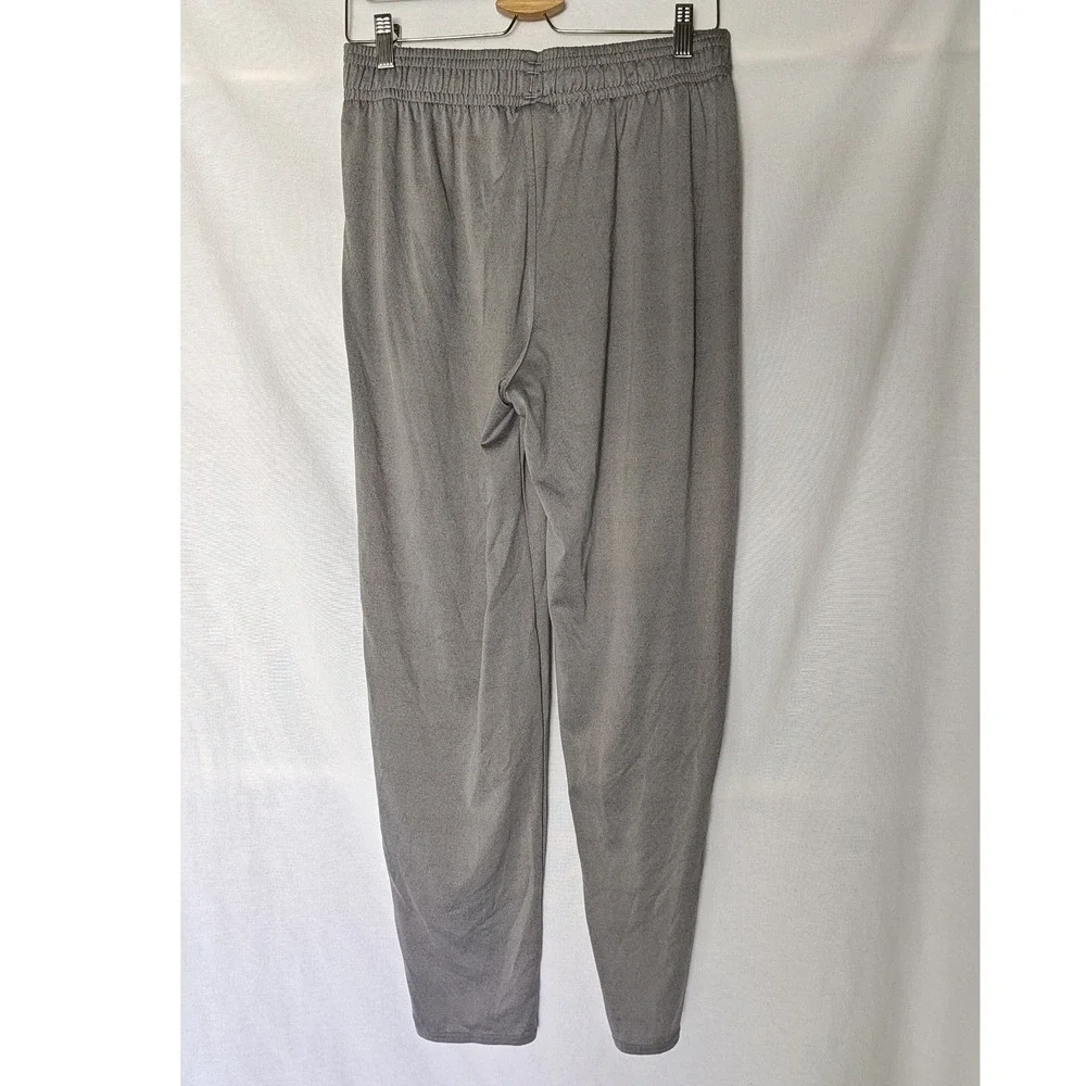 Under Armour Light Sweatpants Gray Loose Fit Zipper Ankle Athletic Joggers Large
